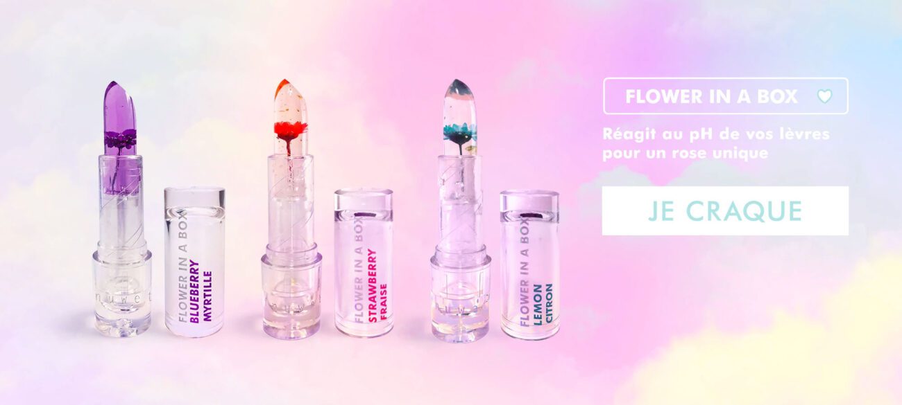 Inuwet lip gloss flower